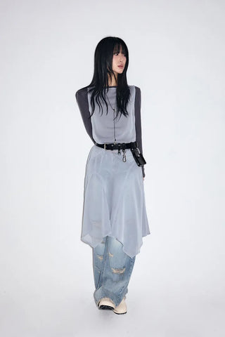 Sining Asymmetrical Layered Dress