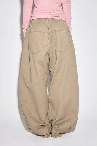 Robin Curved Cotton Pants