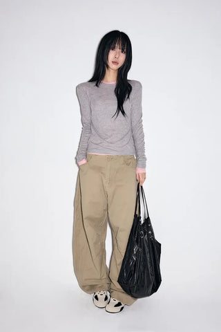 Robin Curved Cotton Pants