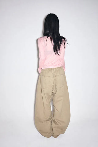 Robin Curved Cotton Pants