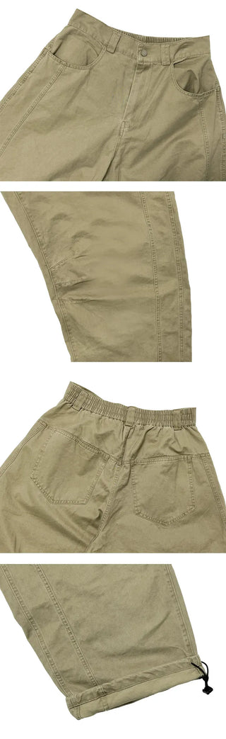Robin Curved Cotton Pants