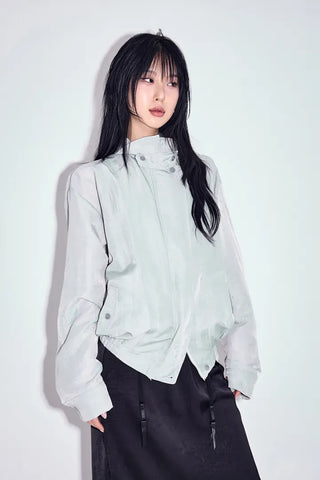 Windy High Button Jumper