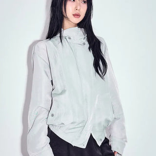 Windy High Button Jumper