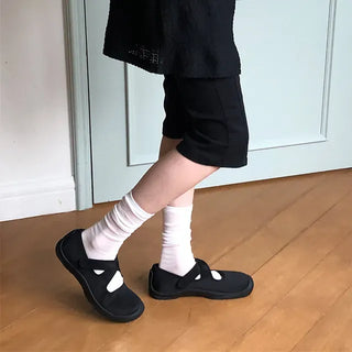 Cut-out Stretch Capri Cotton Pants