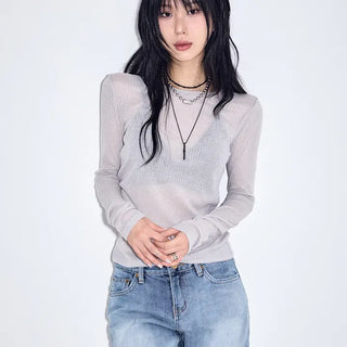 Ringed Slim Long Sleeve