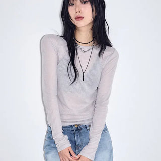 Ringed Slim Long Sleeve
