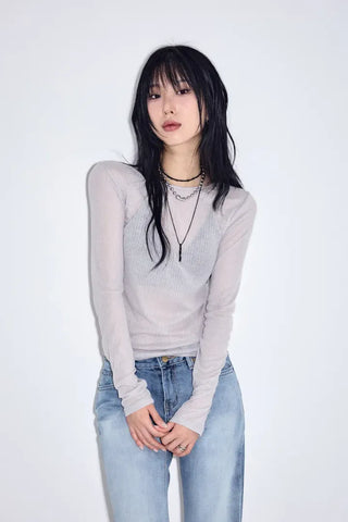 Ringed Slim Long Sleeve