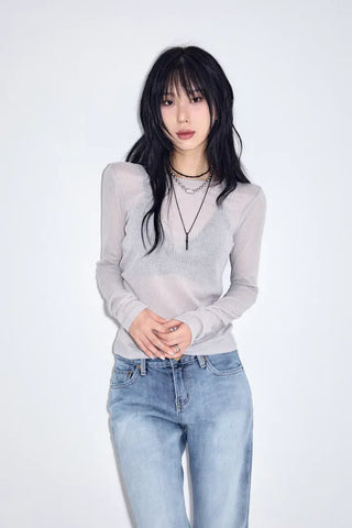 Natural Blue Flare Jeans