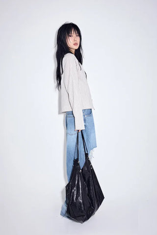 AB High-Neck Zip-Up Jacket