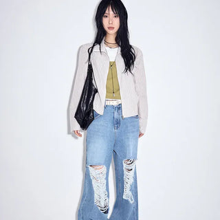 AB High-Neck Zip-Up Jacket