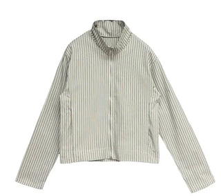 AB High-Neck Zip-Up Jacket