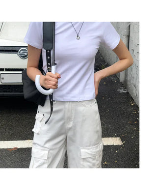 Multi-pocket Cargo Bermuda Pants