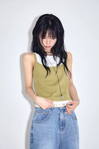 Ditto Roll-up Wide Jeans