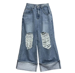 Ditto Roll-up Wide Jeans