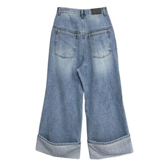 Ditto Roll-up Wide Jeans