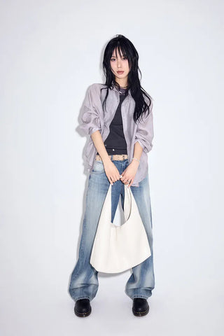 Flynn Loose See-through Shirt