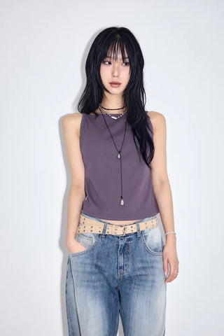 Unt Eyelet Sleeveless