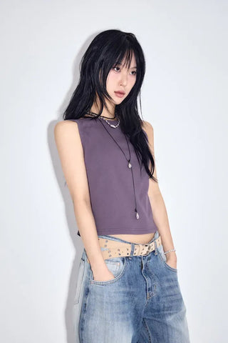 Unt Eyelet Sleeveless
