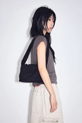 Marron Round Half Tee