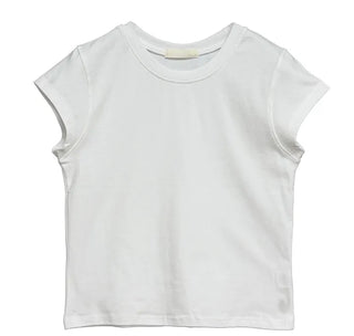 Marron Round Half Tee