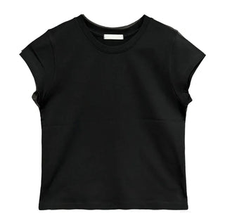 Marron Round Half Tee