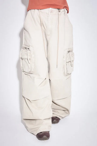 Warp-dyed Multi Cargo Pants