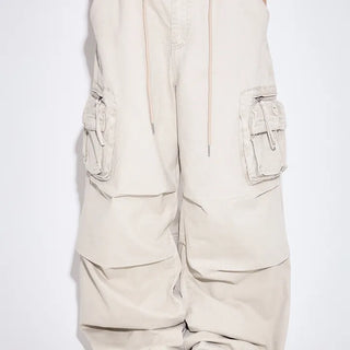 Warp-dyed Multi Cargo Pants