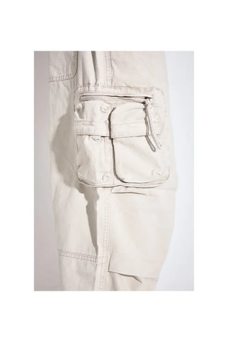 Warp-dyed Multi Cargo Pants