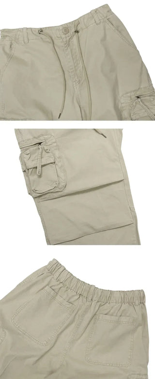 Warp-dyed Multi Cargo Pants