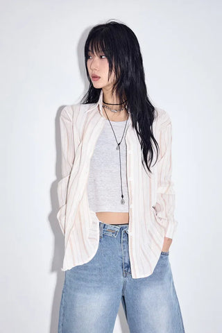 Obi folding wide jeans
