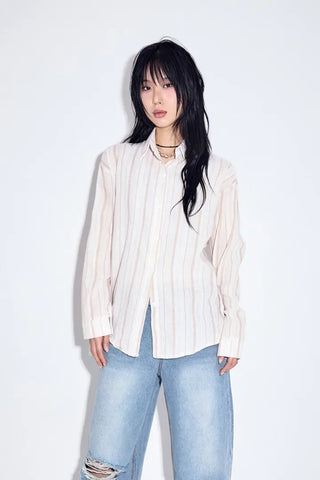 Obi folding wide jeans
