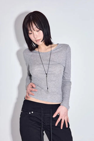 Ribbed Cotton Flare Jeans