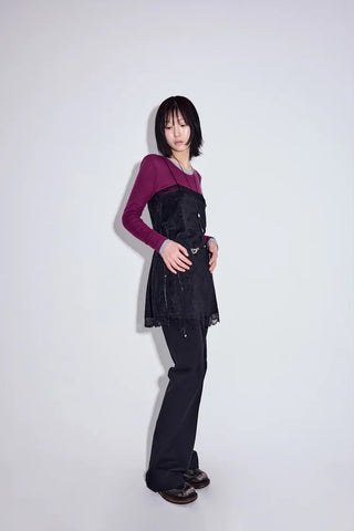 knotted cord belt