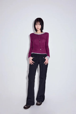 knotted cord belt