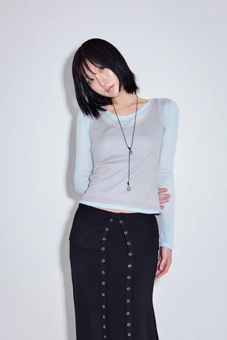 Collar Lace Sleeveless