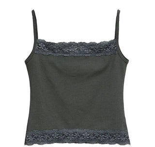 Collar Lace Sleeveless
