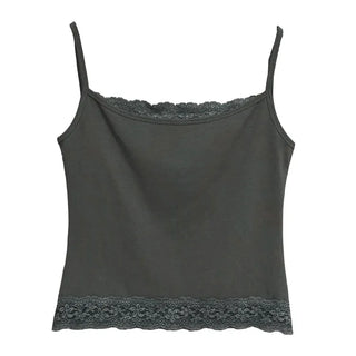 Collar Lace Sleeveless