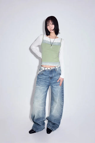 Roble Curve Wide Jeans