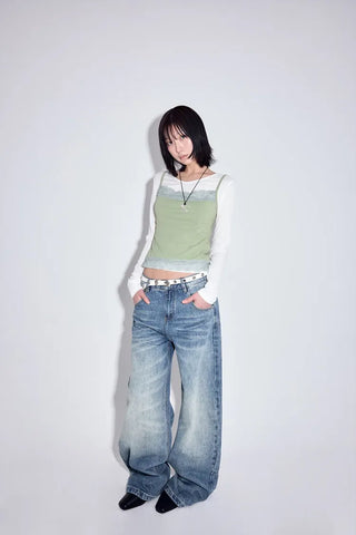 Roble Curve Wide Jeans