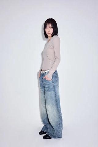 Roble Curve Wide Jeans