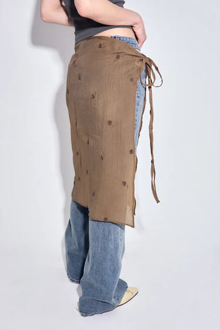 Ez Chiffon Wrap Skirt
