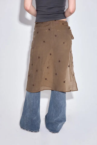 Ez Chiffon Wrap Skirt
