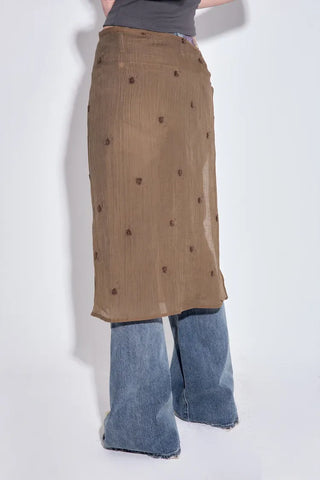Ez Chiffon Wrap Skirt
