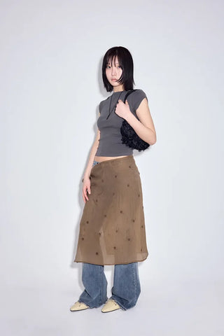 Ez Chiffon Wrap Skirt