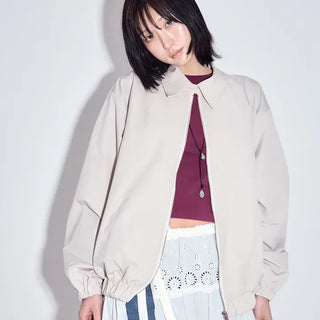 Aitz Button Collar Jacket
