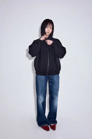 Aitz Button Collar Jacket