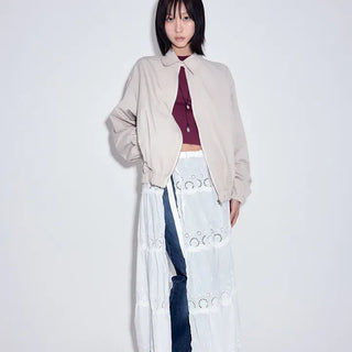 Aitz Button Collar Jacket