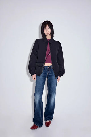 Hose punched layered skirt