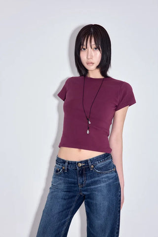 Hose punched layered skirt