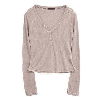 Vent Snap V Long Sleeve